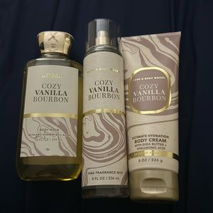 Cozy Vanilla Bourbon Set